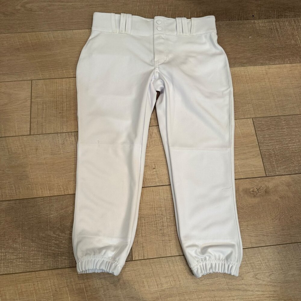 CHAMPRO WOMENS WHITE SOFTBALL PANTS SMALL NEW